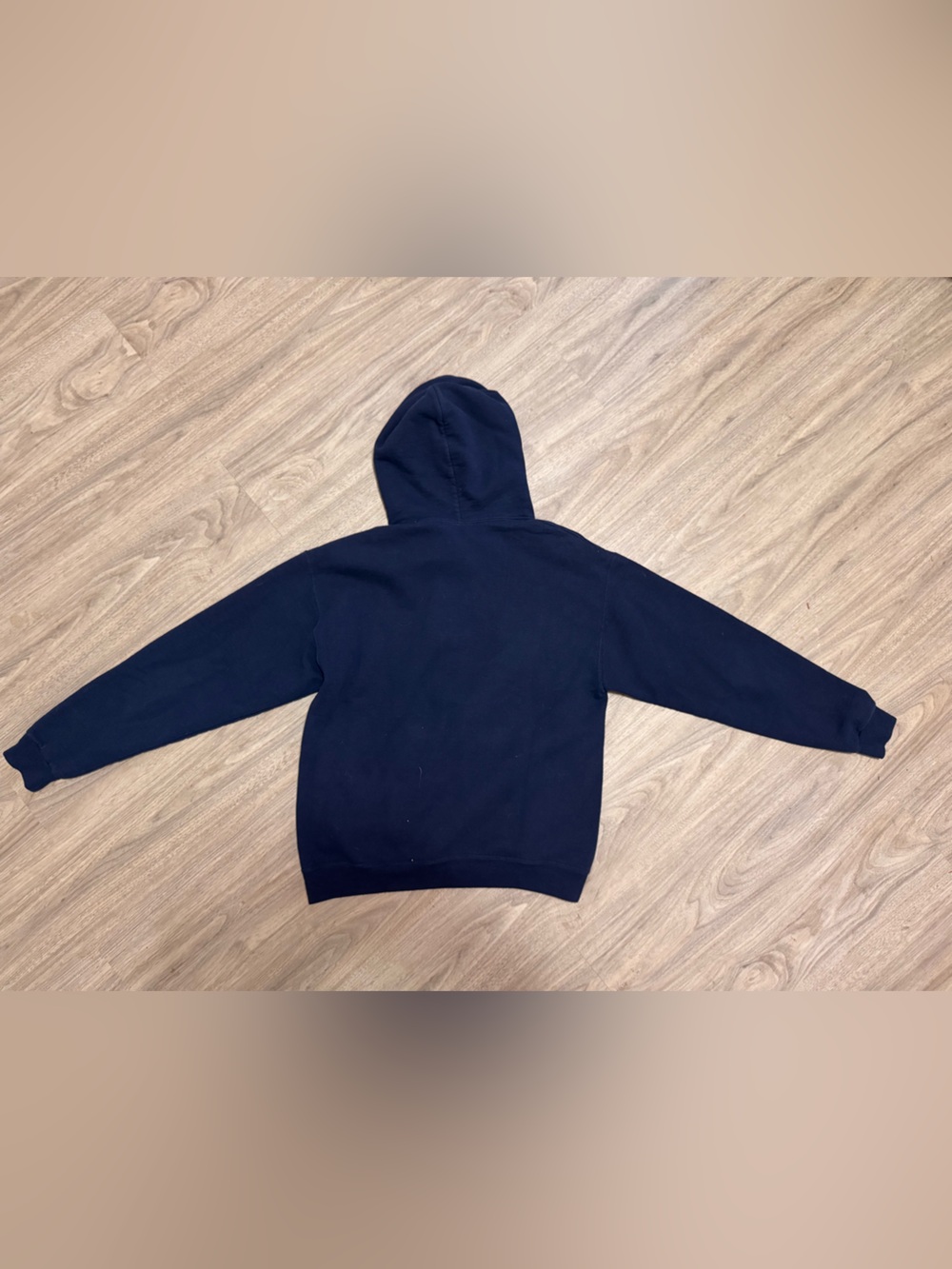 NASA Logo Pullover Hoodie in Navy Blue - Picture 5 of 5